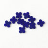 Natural Loose Lapis Lazuli Four Leaf Clover For Jewelry Making