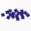 Natural Loose Lapis Lazuli Four Leaf Clover For Jewelry Making