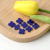 Natural Loose Lapis Lazuli Four Leaf Clover For Jewelry Making