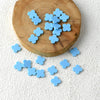 Synthetic Turquoise Loose Gemstones Four Leaf Clover
