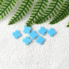 Synthetic Turquoise Loose Gemstones Four Leaf Clover