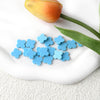 Synthetic Turquoise Loose Gemstones Four Leaf Clover