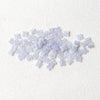 Natural Blue Lace Agate Loose Gemstones Four Leaf Clover