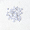 Natural Blue Lace Agate Loose Gemstones Four Leaf Clover