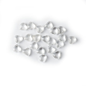Heart-Shaped White Crystal