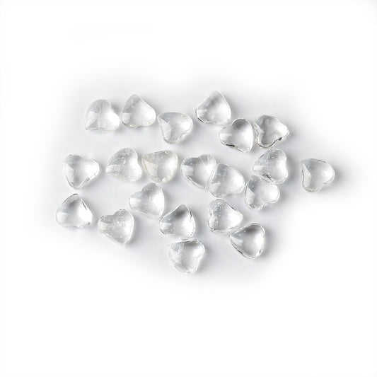 Heart-Shaped White Crystal