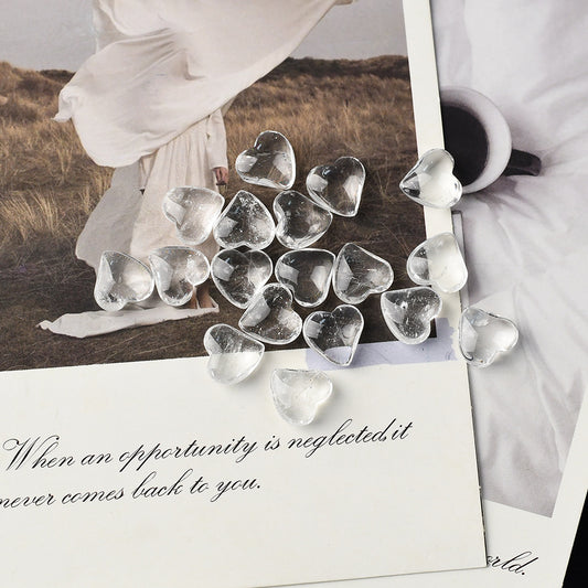 Heart-Shaped White Crystal